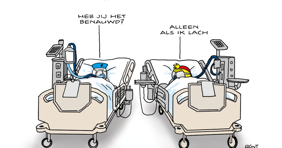 Qua Humor Lijkt Het Wel Een Beetje Oorlog De Volkskrant