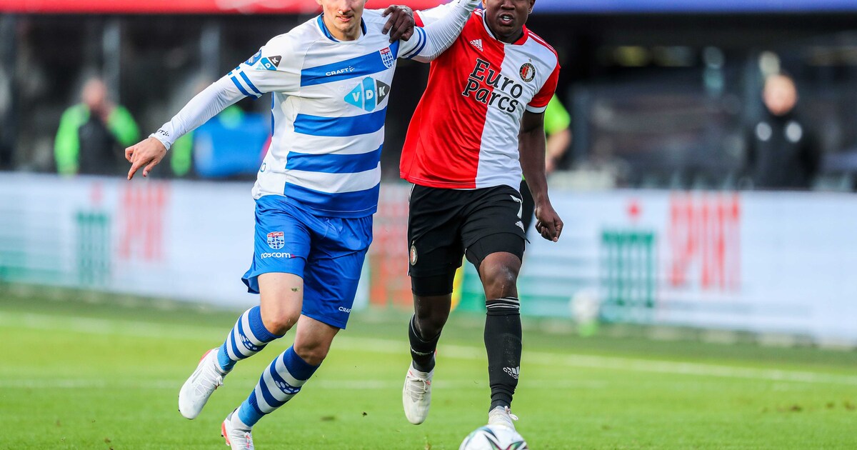 Feyenoord Blijft Na Zege Op Pec Zwolle Ploeg Met Minste Verliespunten