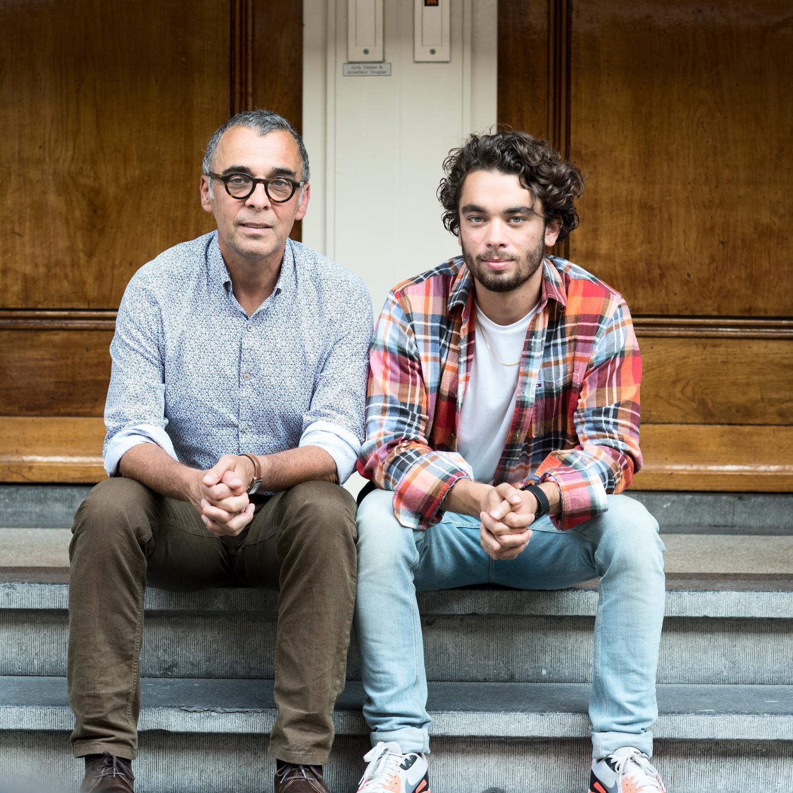 Thomas Nagel (rechts): "die vrijheid uit jouw tijd pa, is voor sommigen fijn, en voor anderen minder"