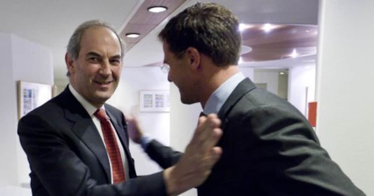 pvd-a-leider-job-cohen-en-de-nieuwe-premier-mark-rutte-anp