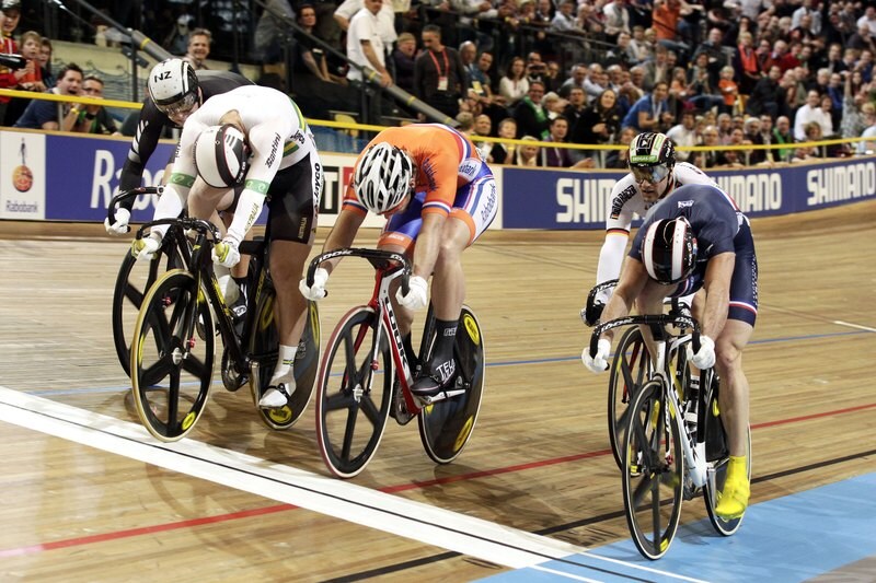 Brons voor Mulder op keirin | de Volkskrant