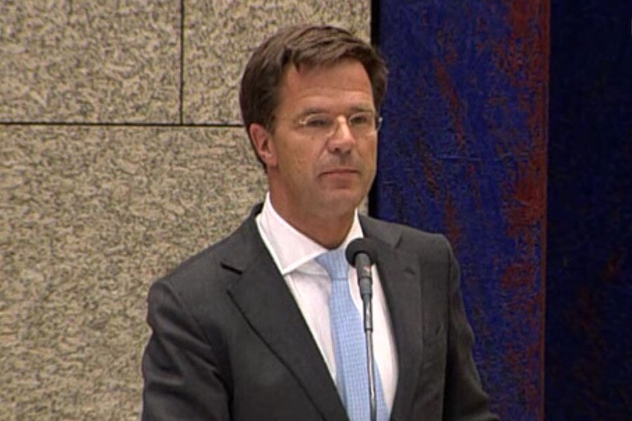 Rutte: opstelling PVV en SP onverantwoord | de Volkskrant