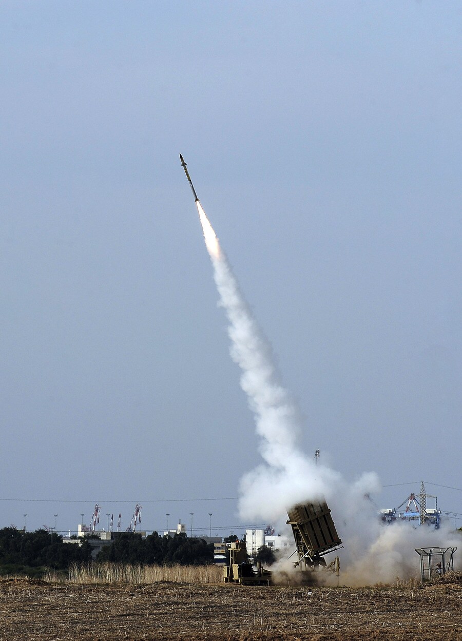 Israël rekent op de Iron Dome: hoe werkt het? | de Volkskrant