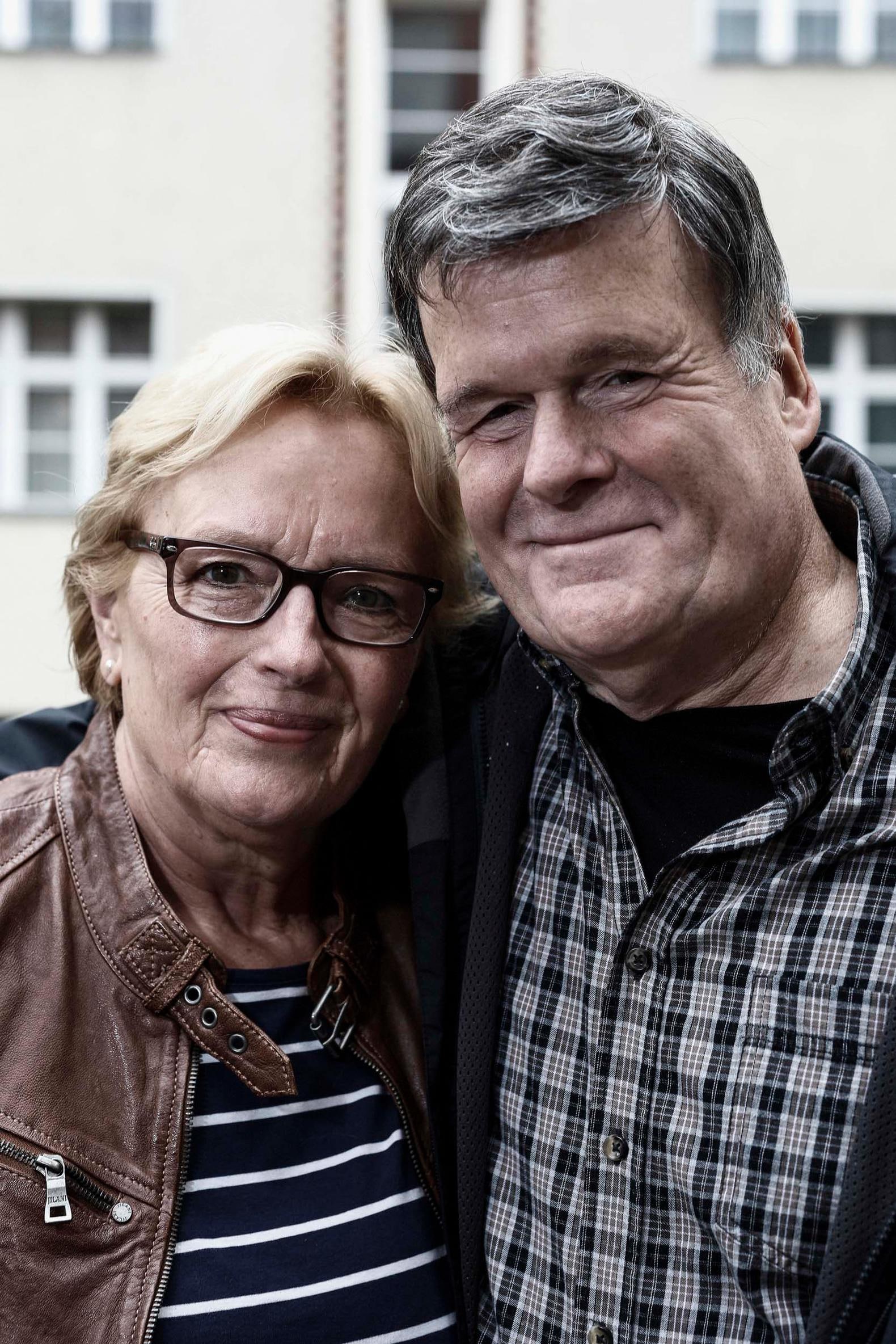 Maria Muller (66) en Achim Muller (70) gepensioneerd kleuterleidster en economisch adviseur