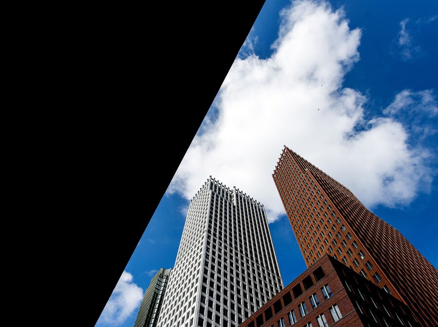 Exterieur van het ministerie van Veiligheid en Jusitie.