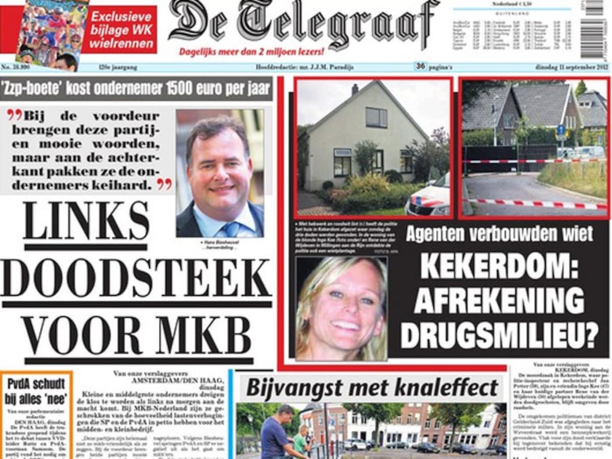 De Telegraaf helpt rechts een handje | de Volkskrant