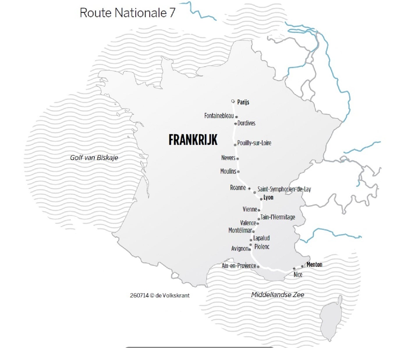 Route Nationale 7, leuker dan de Route du Soleil | de Volkskrant
