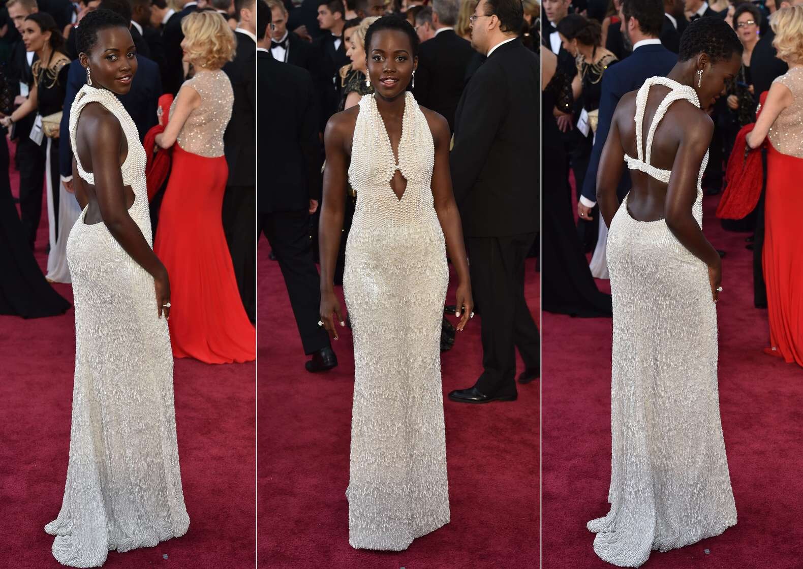 Waar is die unieke Oscar-jurk van 150.000 dollar?