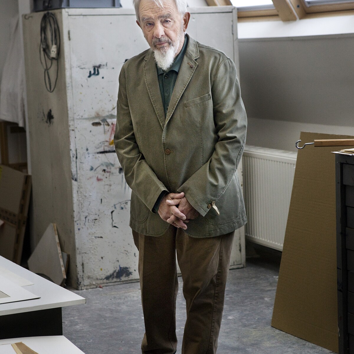 Arnulf Rainer, woesteling en maniakaal kunstenaar | de Volkskrant