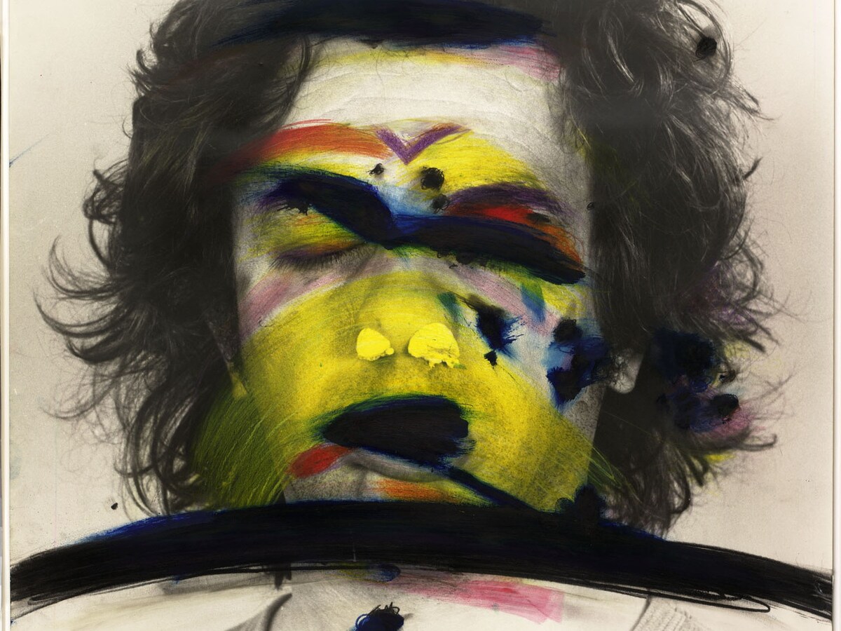 アート・デザイン・音楽 Arnulf Rainer Neue Fotoarbeiten untitled-death-mask-van-arnulf