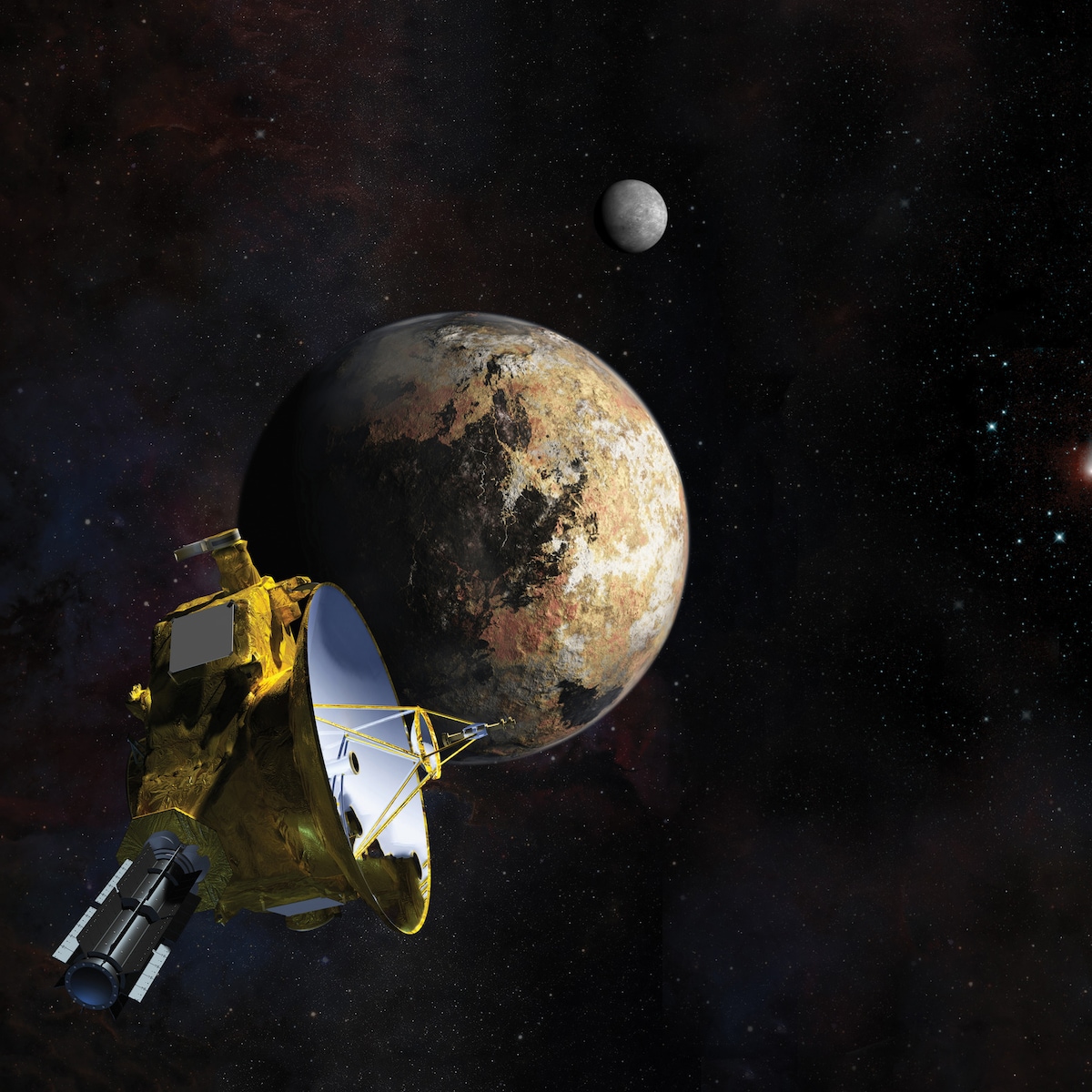 Echte Afbeeldingen Van Pluto Planeten