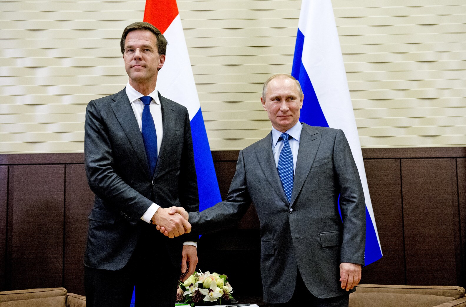 Poetin tegen Rutte: roep om VN-tribunaal contraproductief | de Volkskrant