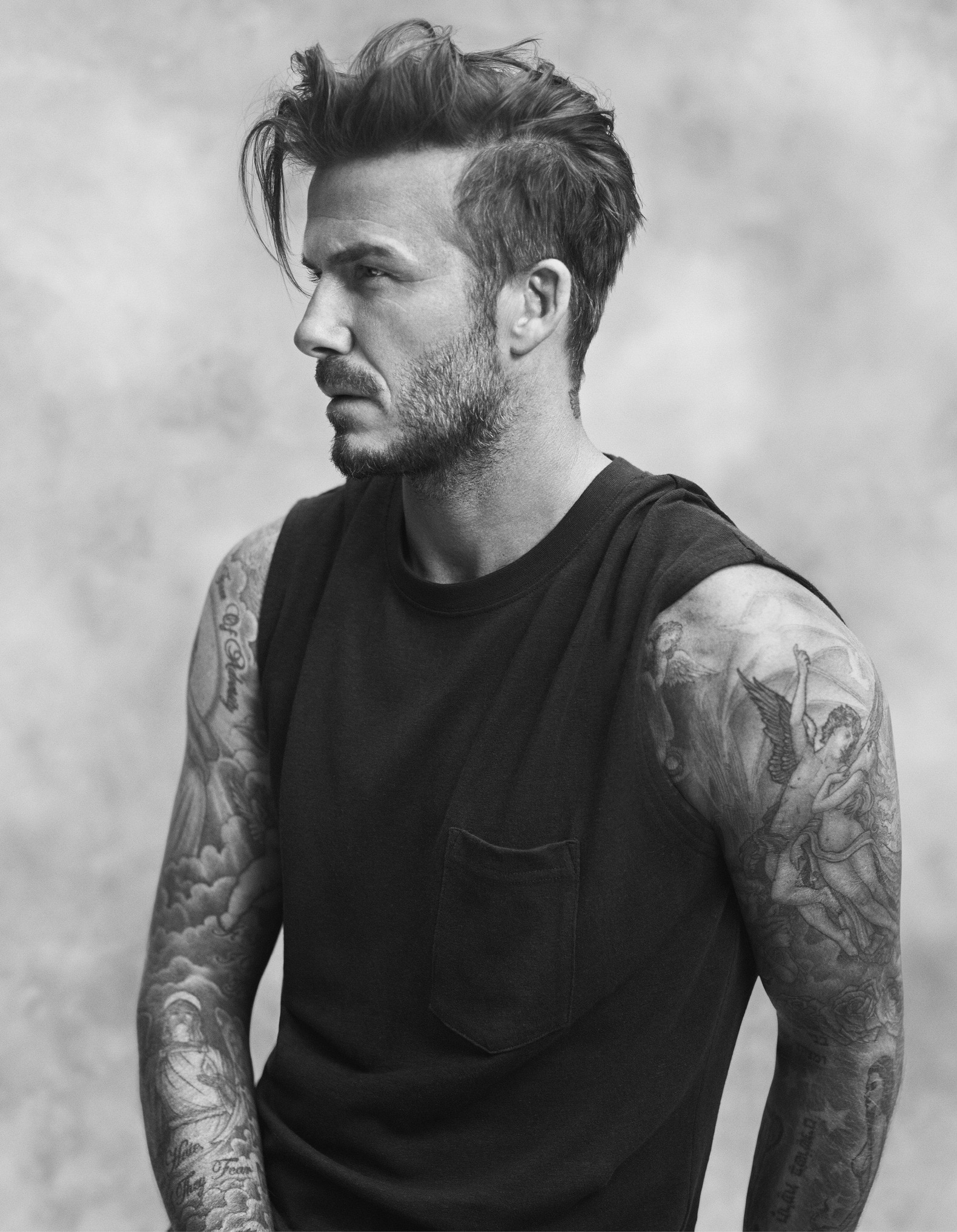 Waarom heeft David Beckham een schilderij als tatoeage? | de Volkskrant