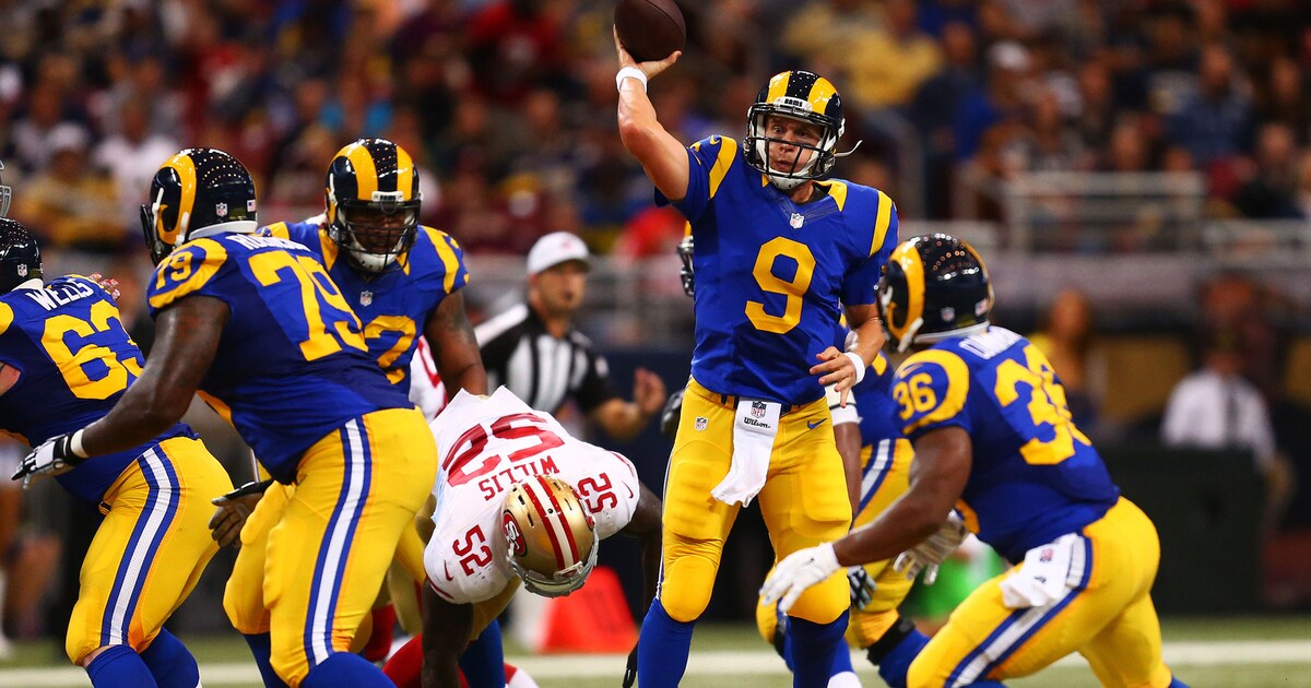 American footballteam Rams van St. Louis naar Los Angeles | de Volkskrant