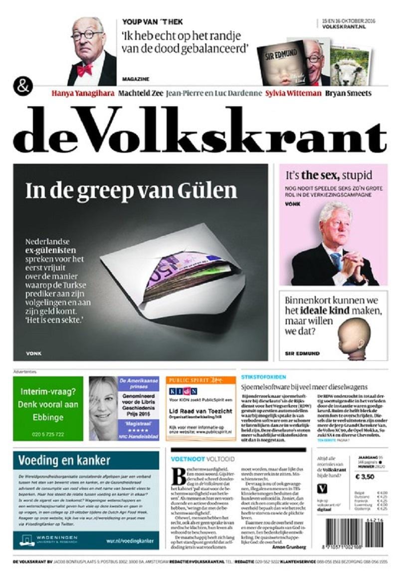 Een verbouwing van de krant, niet op uw verzoek | de Volkskrant
