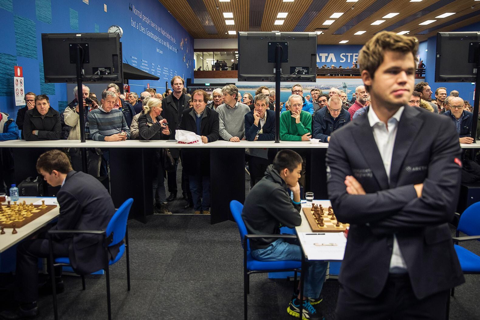 Rolmodel Carlsen in Wijk aan Zee 'Hij heeft het schaken hip gemaakt