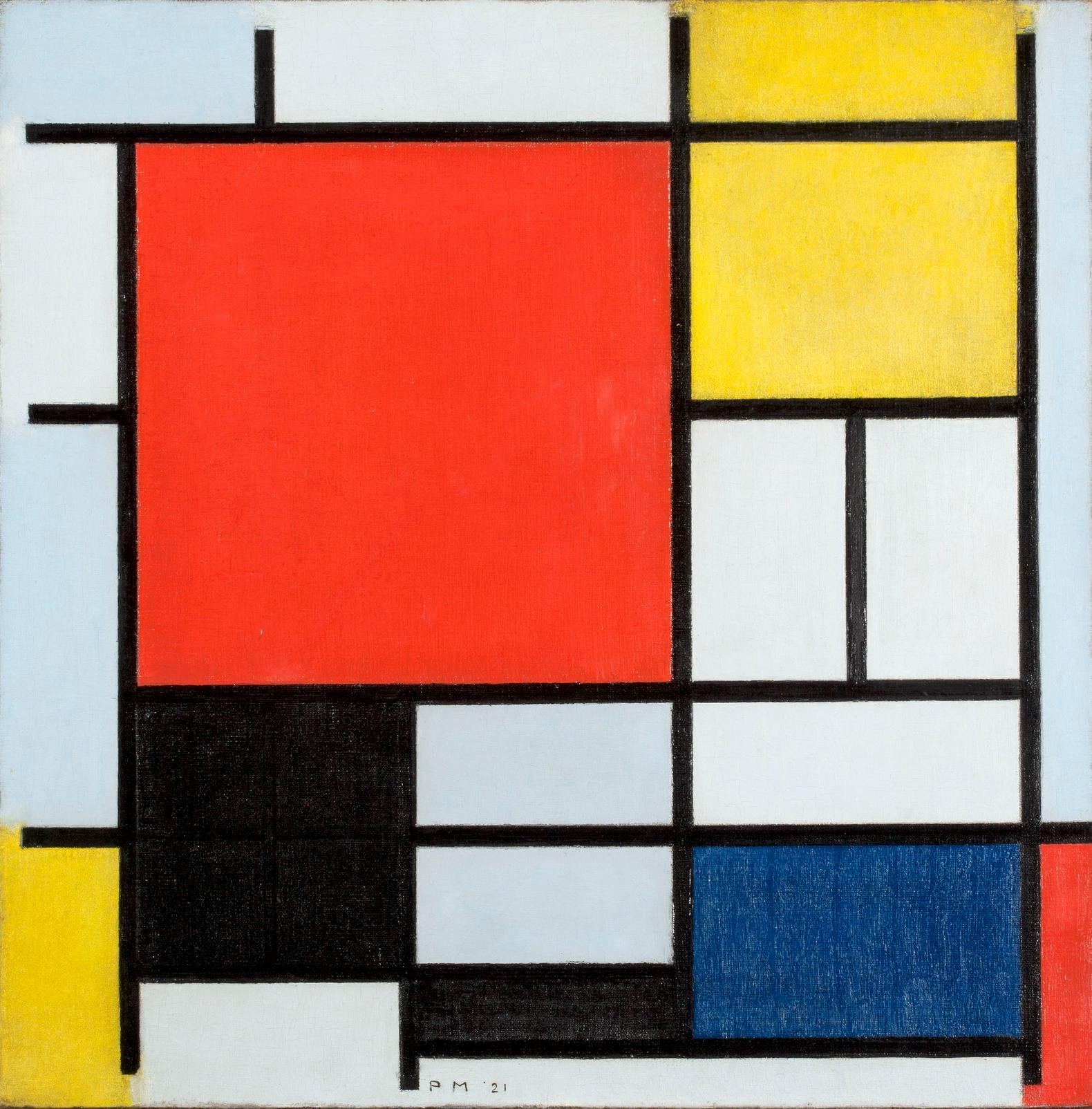 Reeks exposities viert 100 jaar kunststroming De Stijl | de Volkskrant