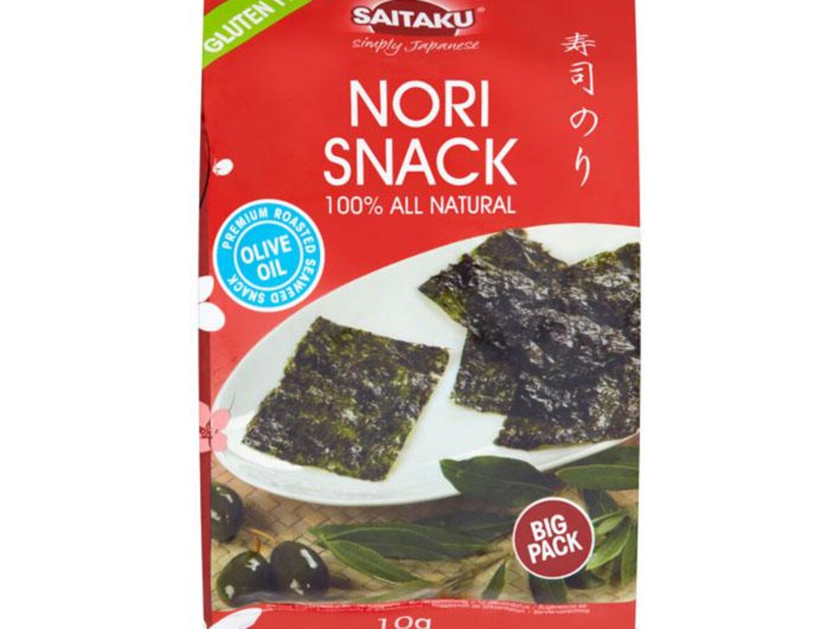 NORI Zogenaamde 'Nori Snack' is erg vies en peperduur | de Volkskrant