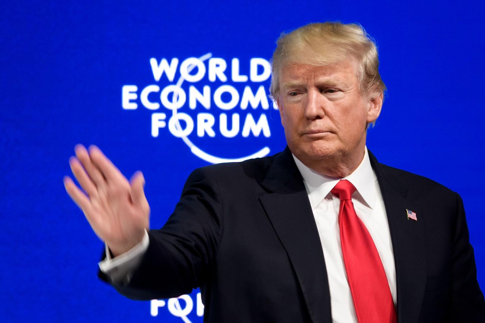 Trump roept wereldleiders en zakenleven in Davos op: investeer in VS en profiteer mee van economische groei