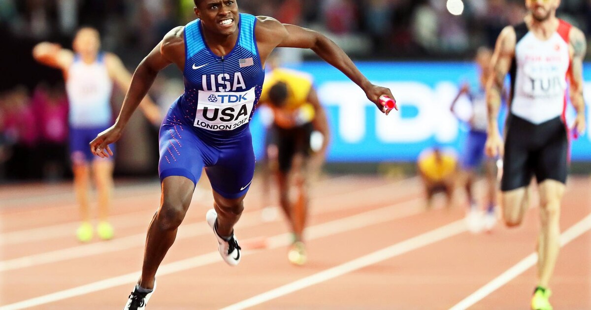 De 'opvolger van Usain Bolt', Christian Coleman, behaalt nieuw ...