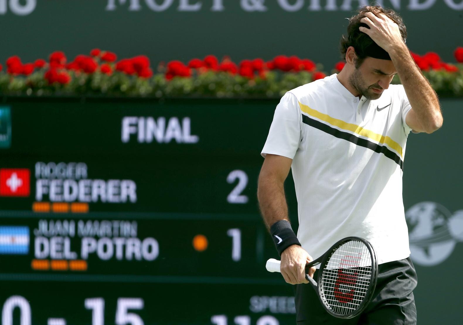 Sportblog -  Imponerende zegereeks Roger Federer na 17 zeges ten einde