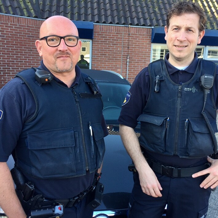 Marc van Kraaikamp (li) en Bart Lammerts.
