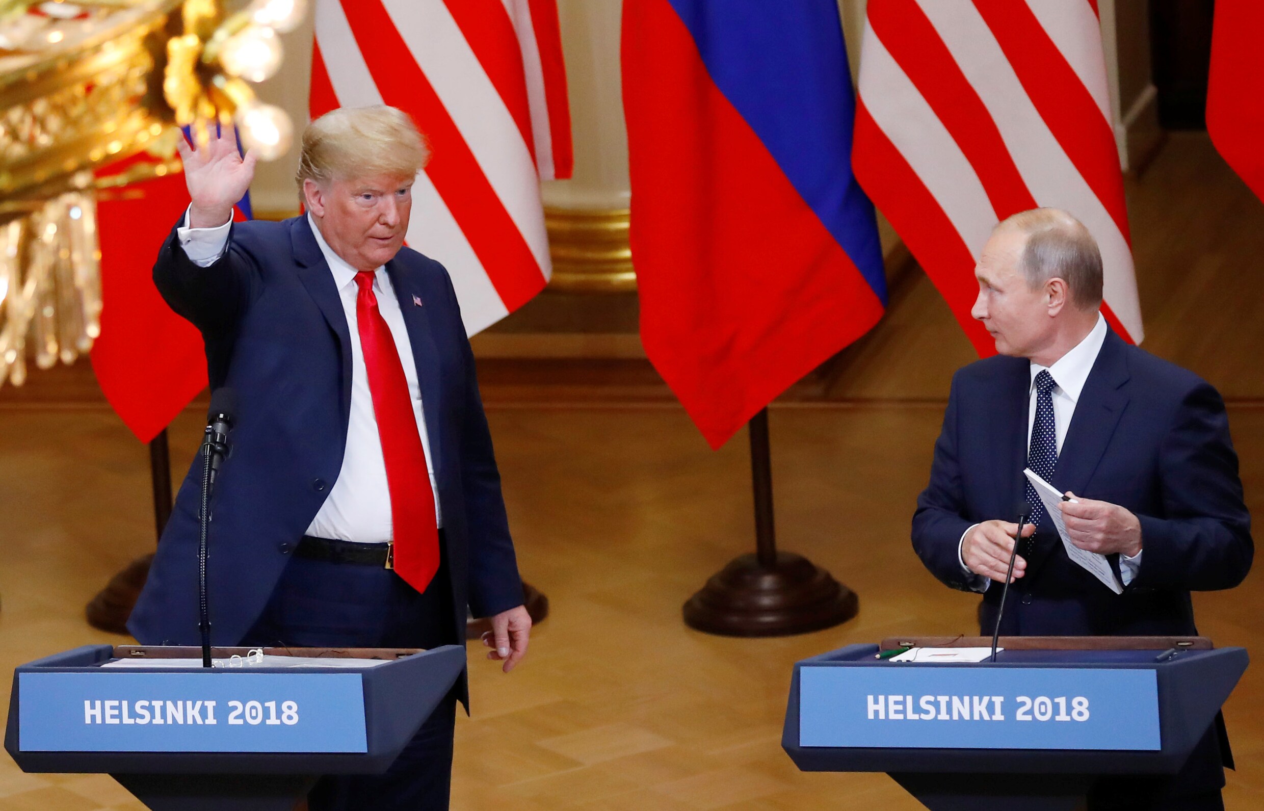 Schok in Washington na ‘verraad’ van Trump bij ontmoeting met Poetin