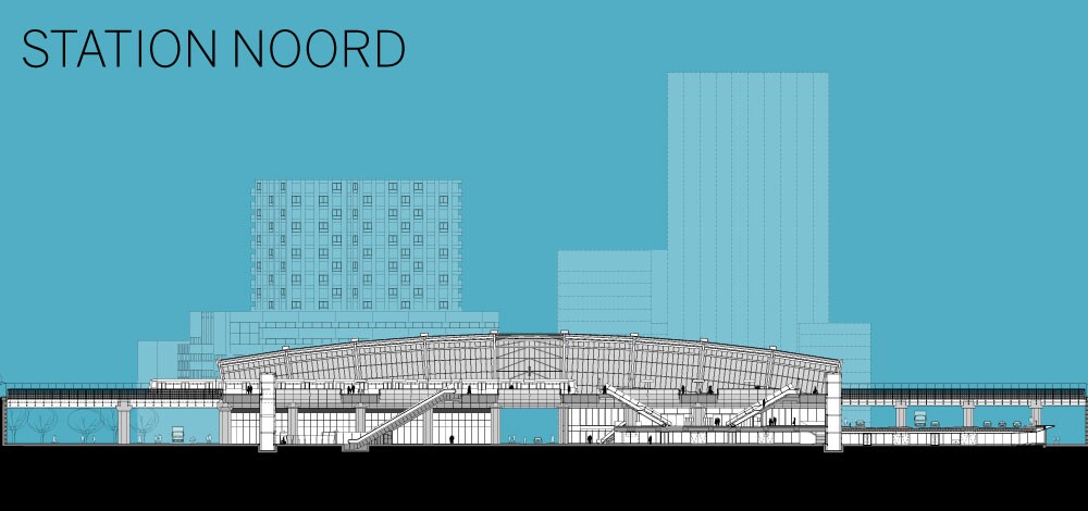 De Noord-Zuidlijn staat symbool voor het moderne Amsterdam: mooi, snel, duur en vol toeristen