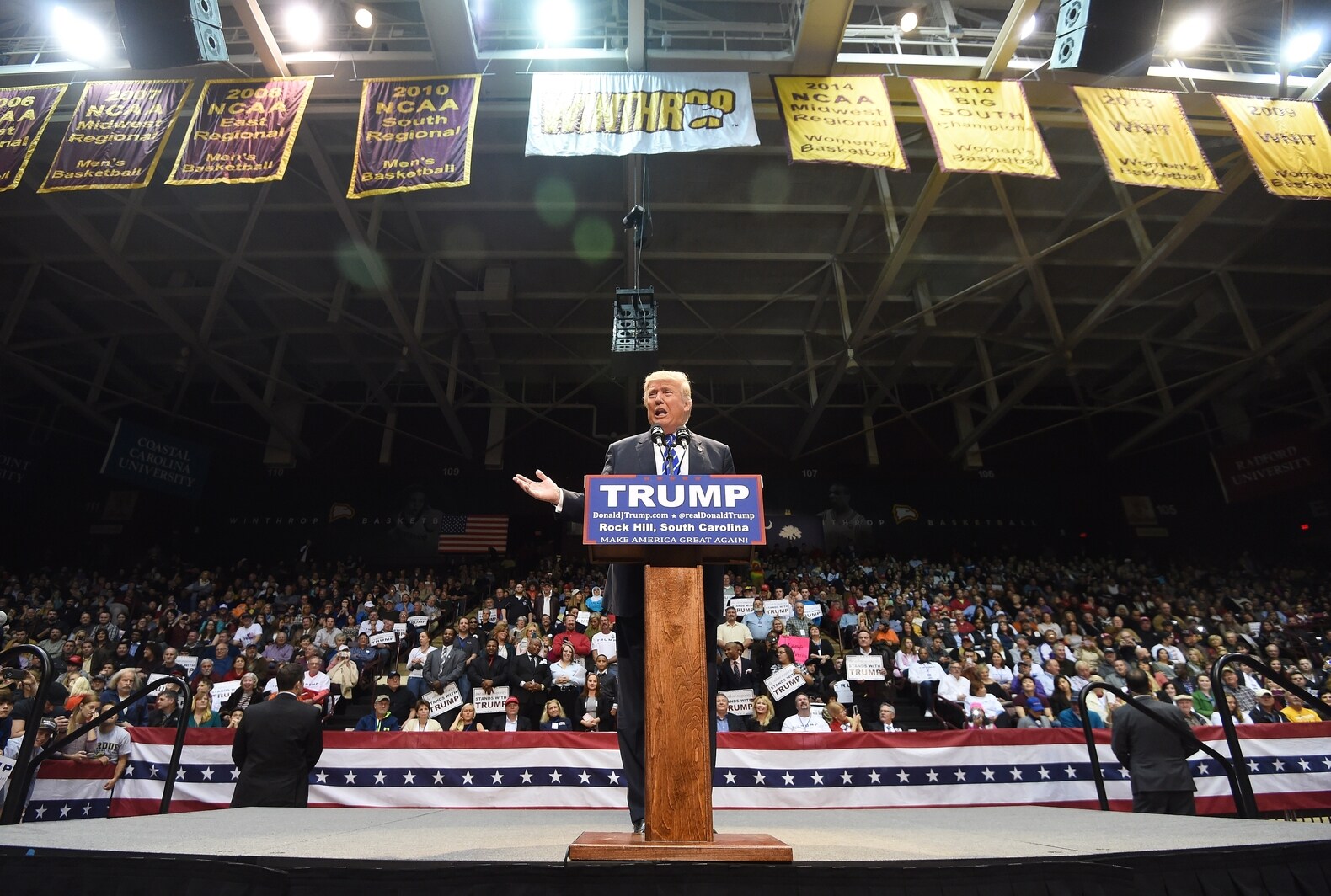 Trump en Sanders