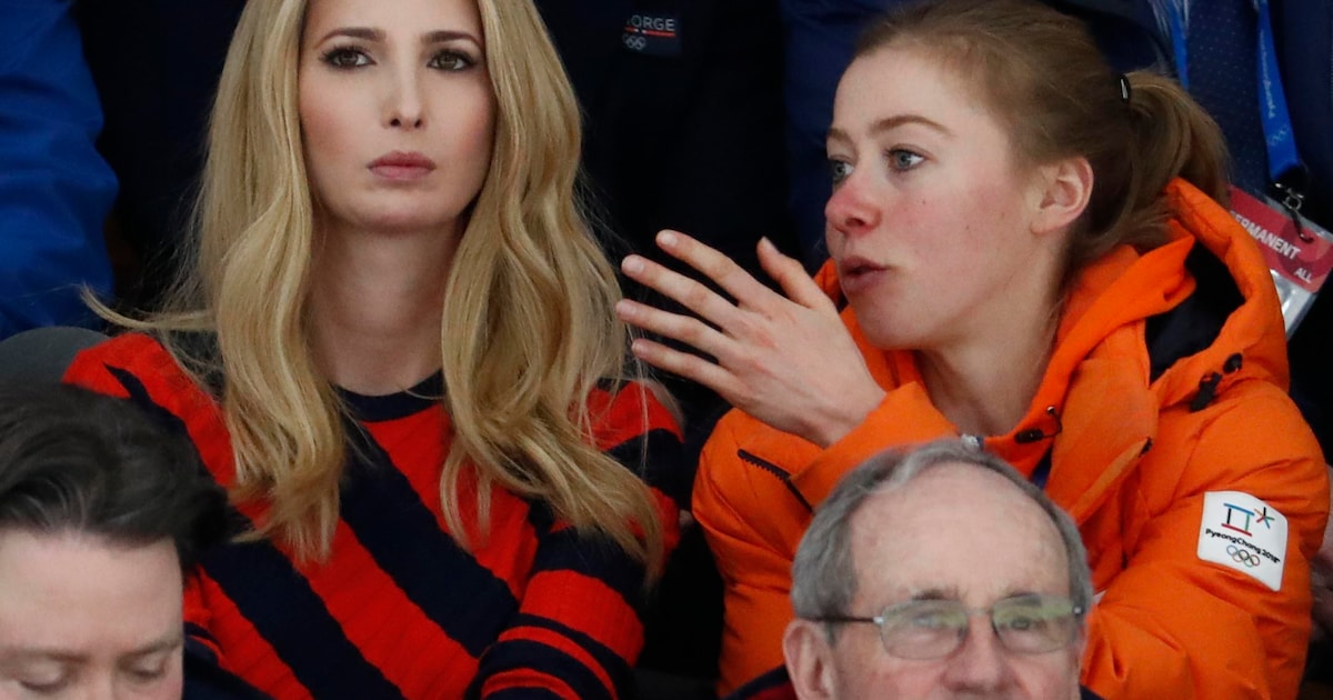 Hoe de wonderlijke ontmoeting tussen olympisch kampioen Esmee Visser en Ivanka Trump tot stand kwam