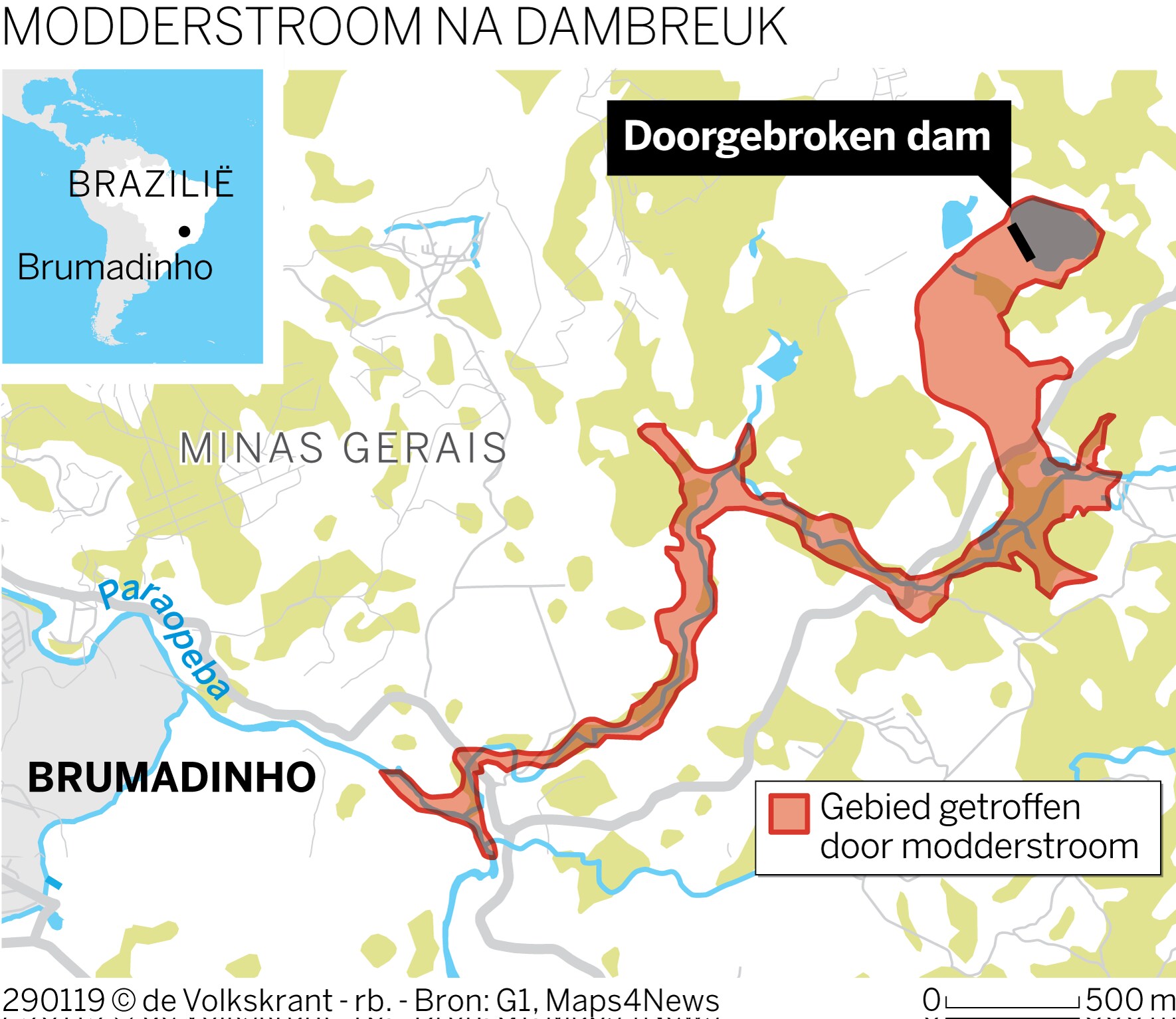Vier vragen over de dambreuk in Brazilië – nam mijnbouwconcern Vale een loopje met de veiligheid?
