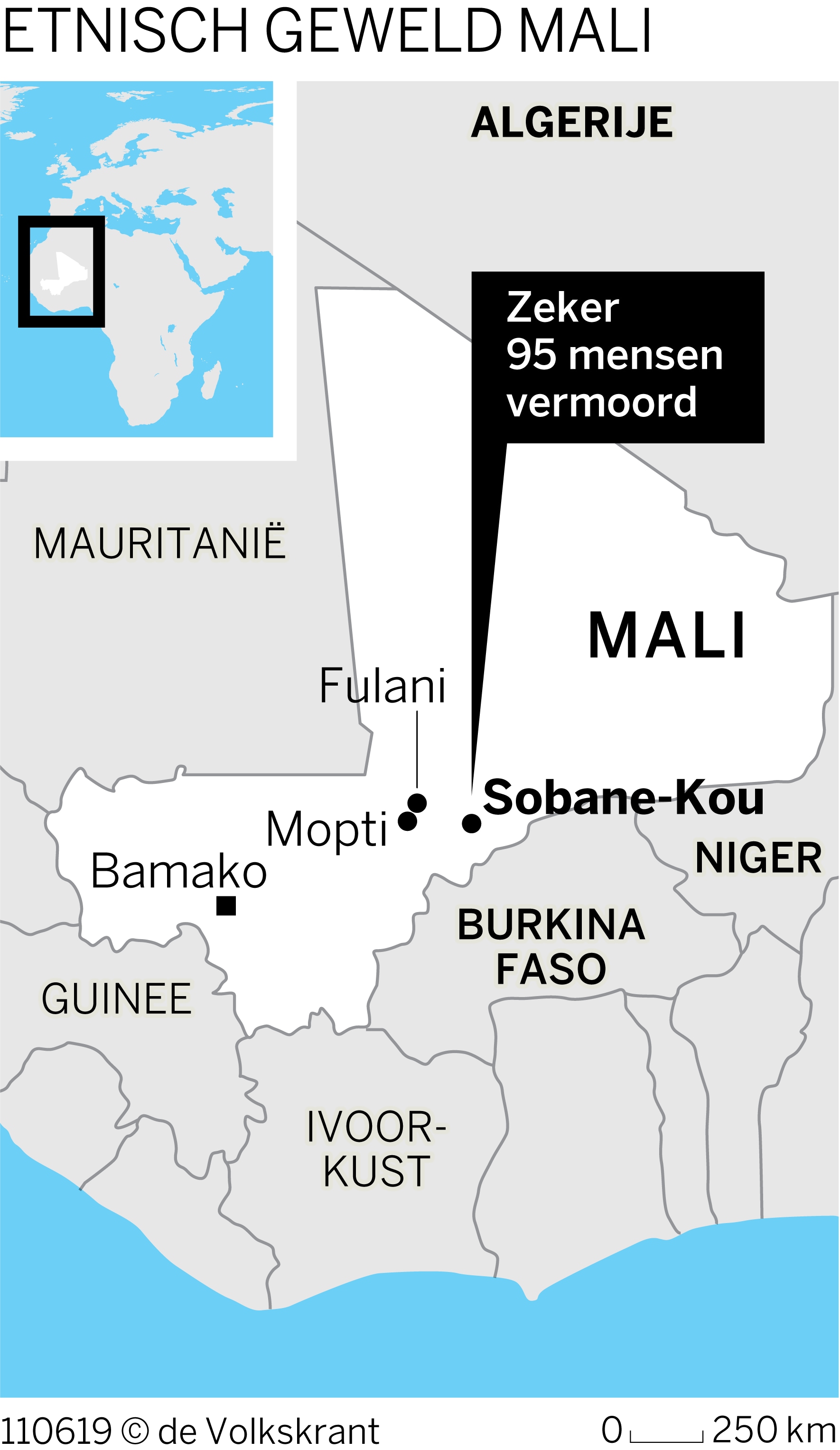 Golf van terreur in de Sahel: bijna 90 doden bij aanslagen