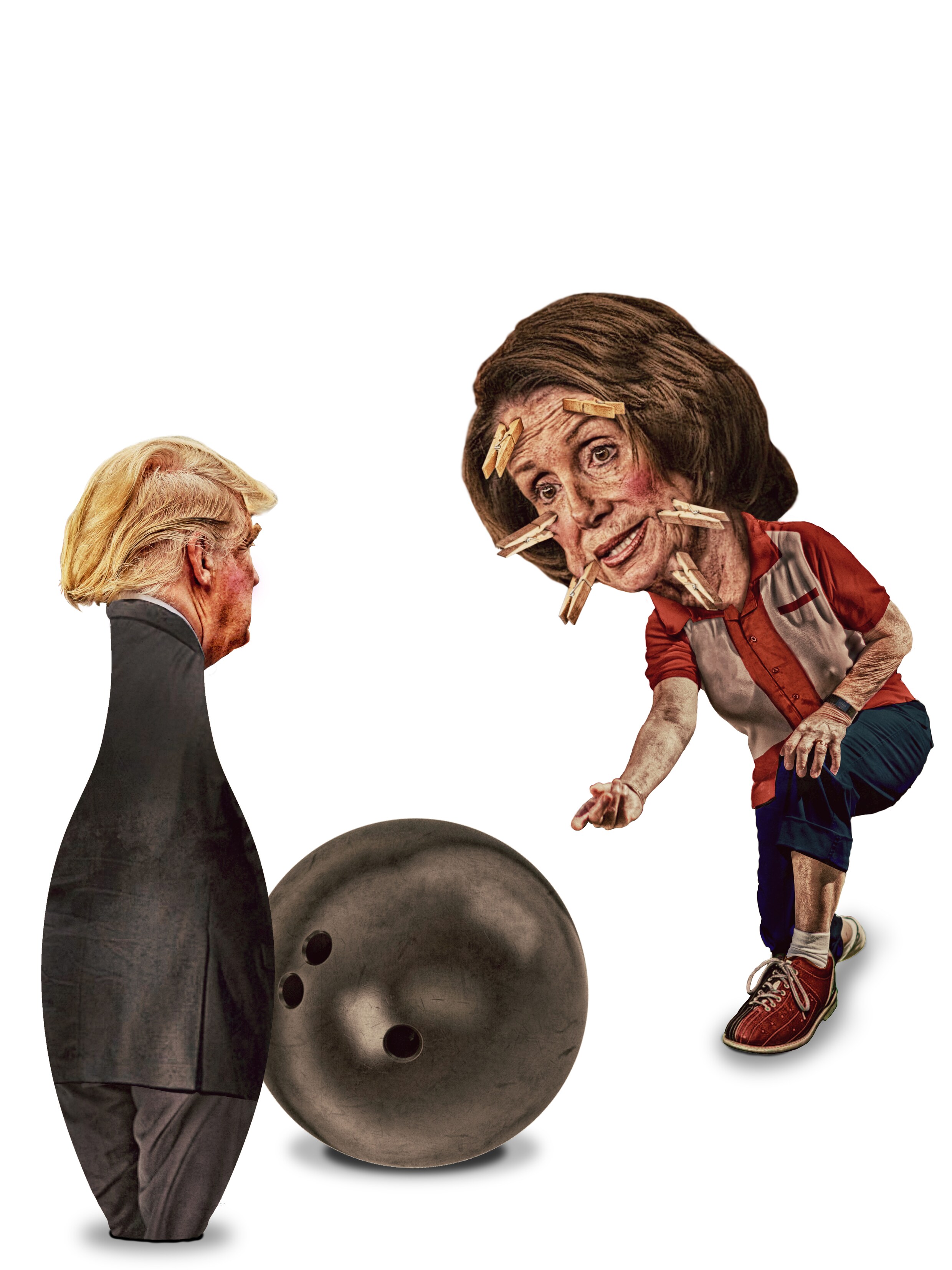 Als iemand Trump kan vloeren, dan is het de 79-jarige Nancy Pelosi