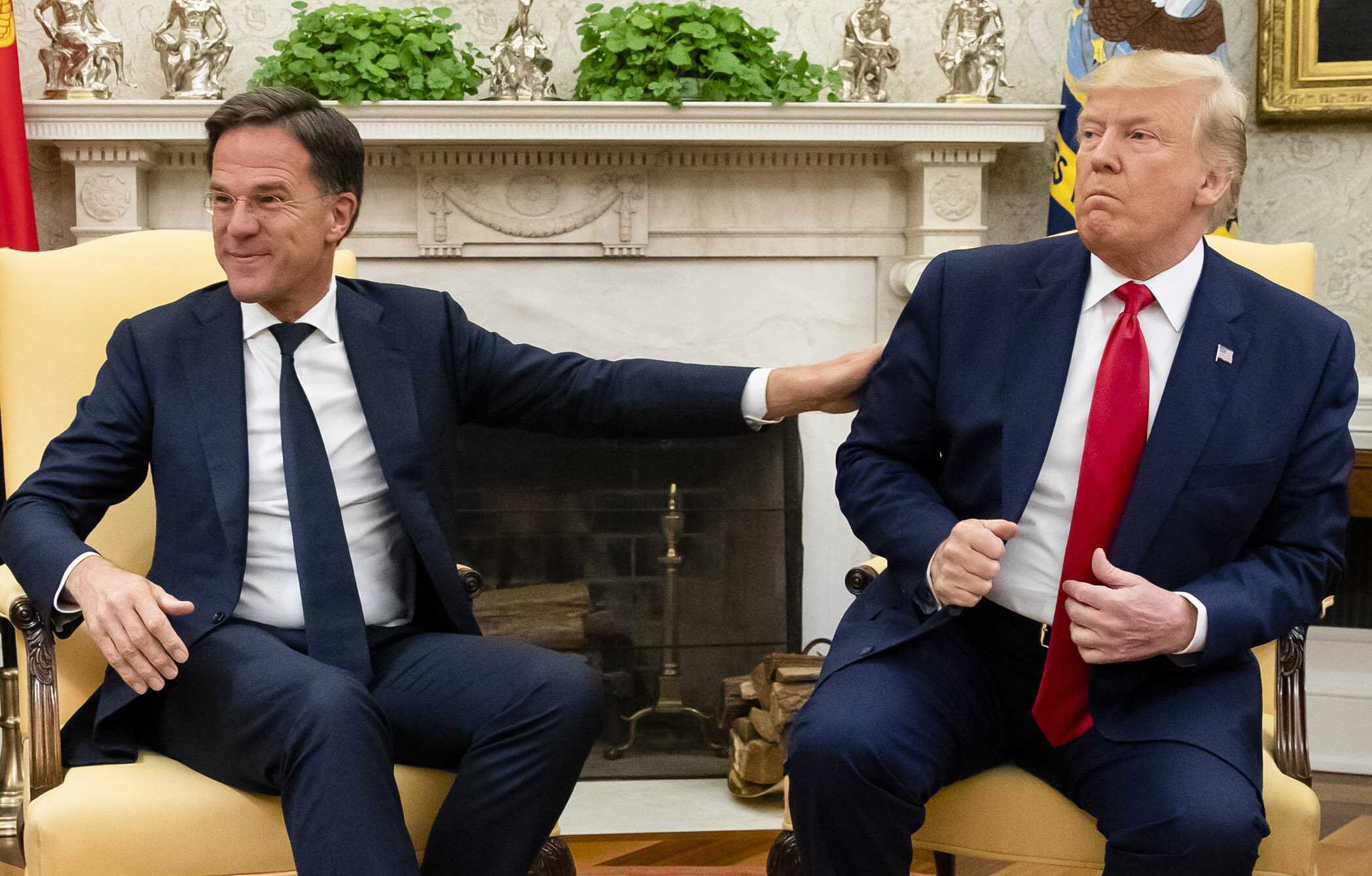 Trump onthaalt Rutte als vriend, maar onder de vriendschap sluimert het ongemak