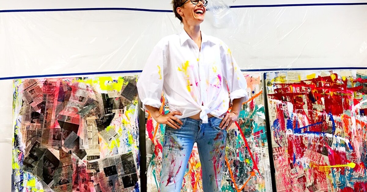 Carrièreswitcher Edith Elshof: ‘Toen ik zei dat ik kunstenaar wilde worden, was dat slikken voor mij