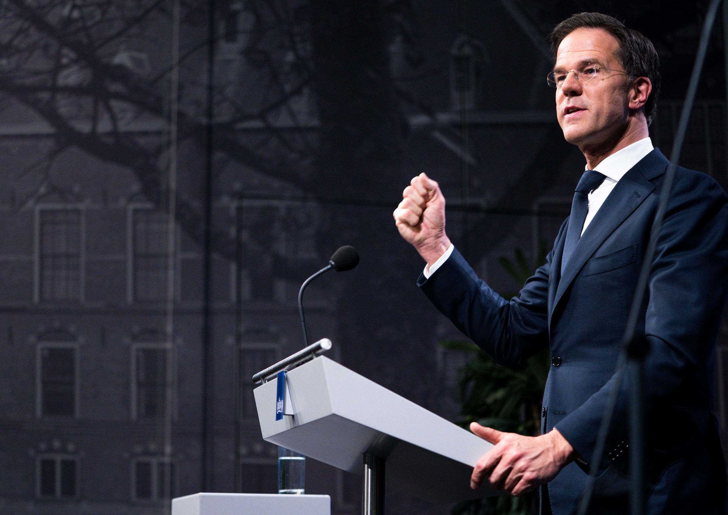 Hoe premier Rutte een week lang improviseert | de Volkskrant