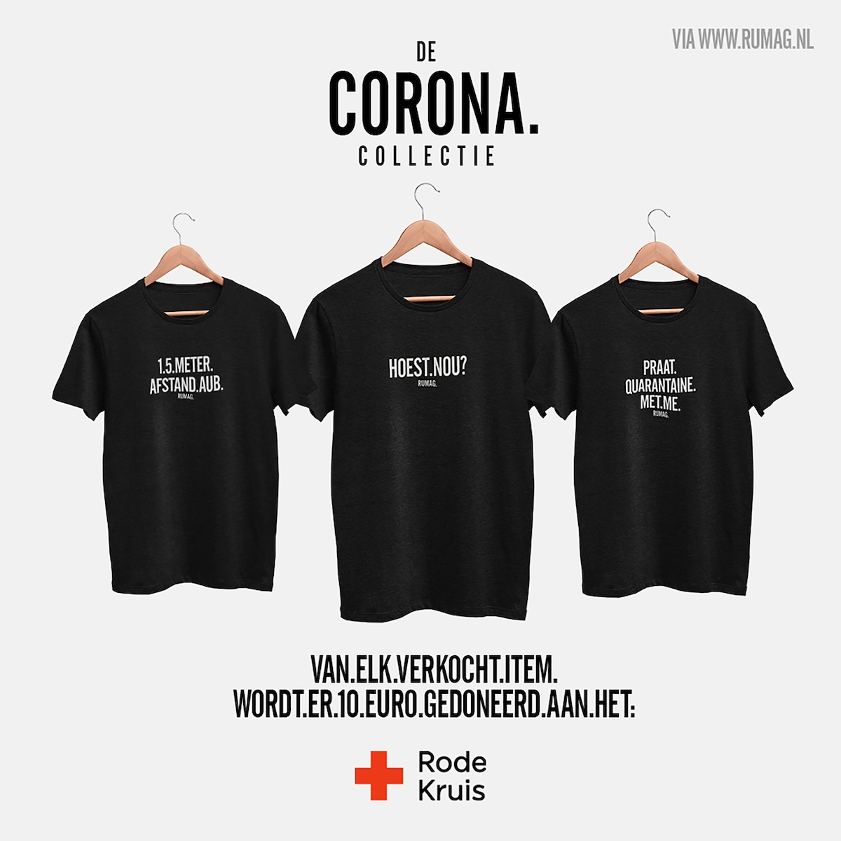 Rumag baas weg na ophef over corona shirts voor Rode Kruis de Volkskrant