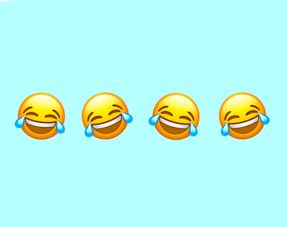 De favoriete emoji van Bas Beuwer: huilen van het lachen