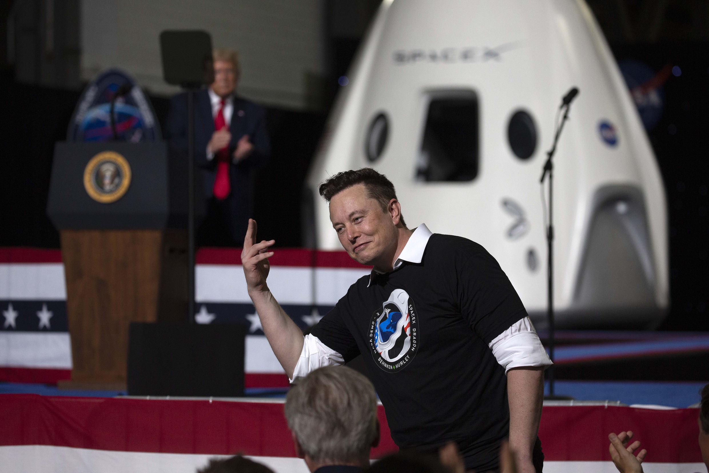De ontluikende bromance tussen Elon Musk en Donald Trump | de Volkskrant