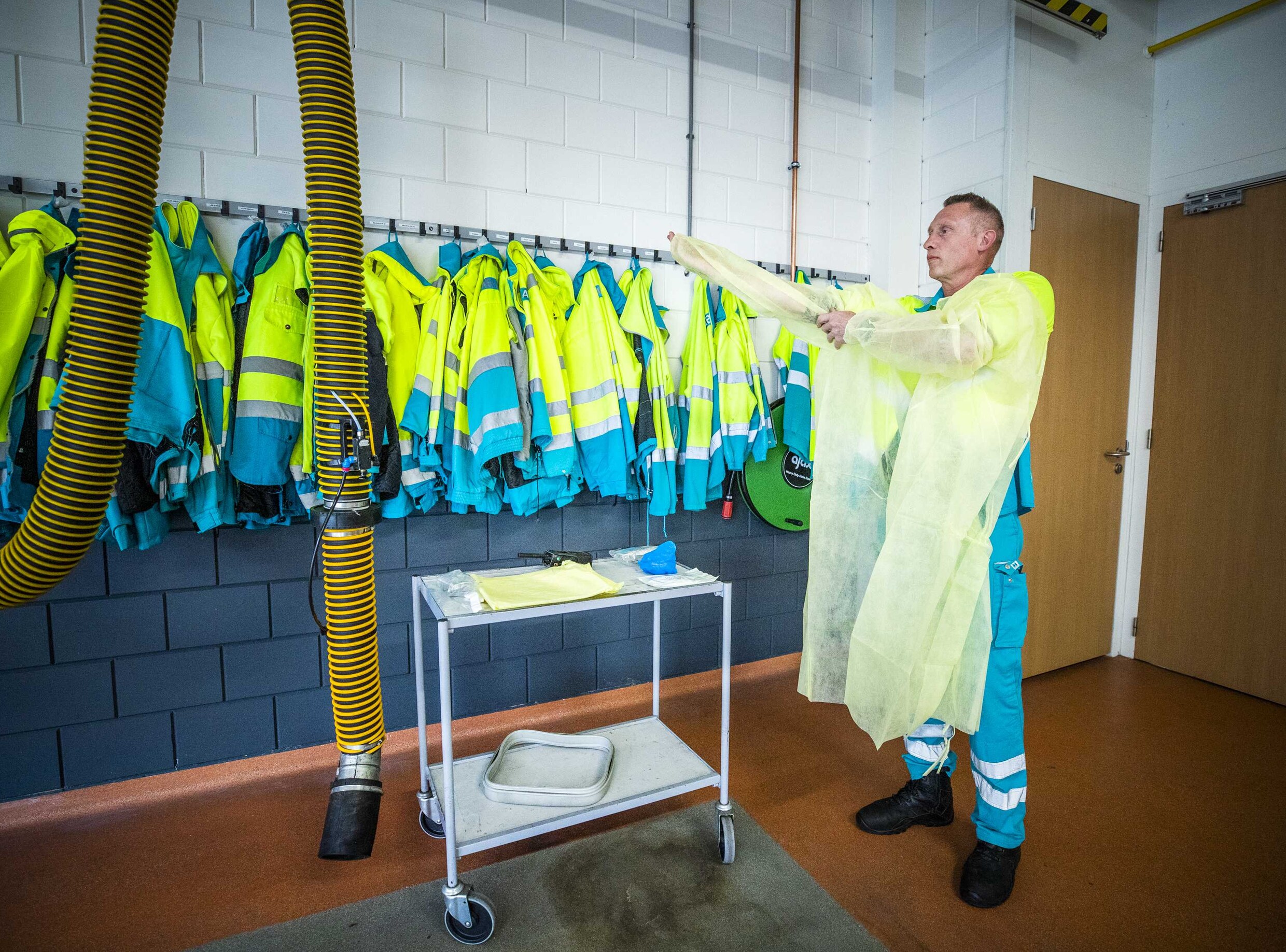 De ambulancepost van het Elisabeth-TweeSteden Ziekenhuis in Tilburg.