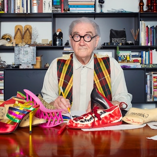 Ontwerper van bamboeschoen, Woody-klomp en sleehaksneaker wist van geen ophouden