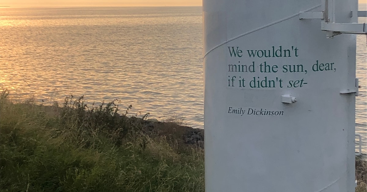 We wouldn’t mind the sun, dear