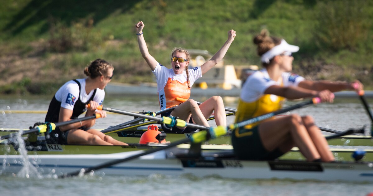 Unicum voor Nederlandse roeien: Karolien Florijn pakt wereldtitel in ...