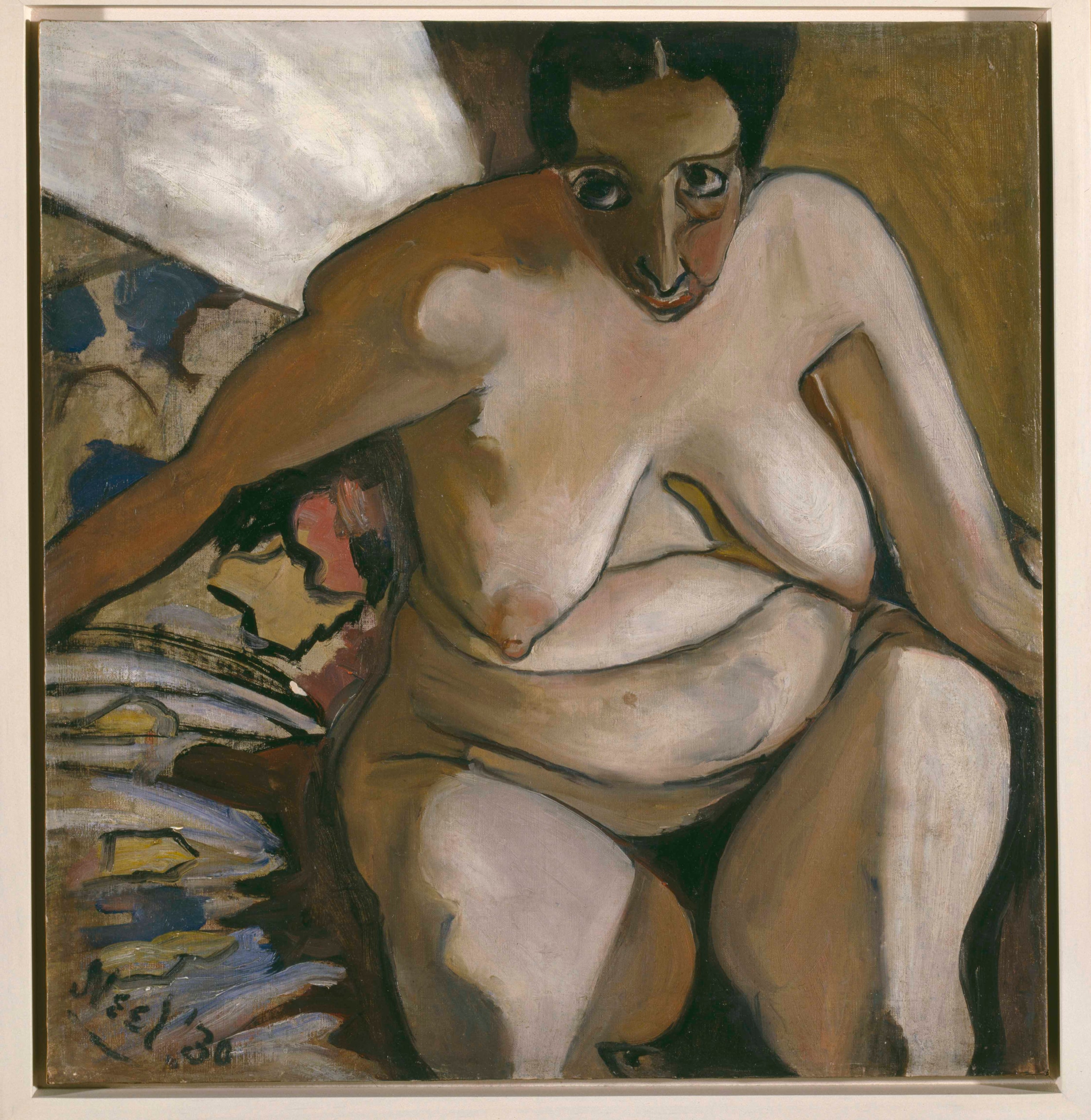 Alice Neel (1900-1984), een van de grootste portrettisten van de eeuw,  schilderde mensen zoals ze waren; naakt, rauw en radicaal | de Volkskrant