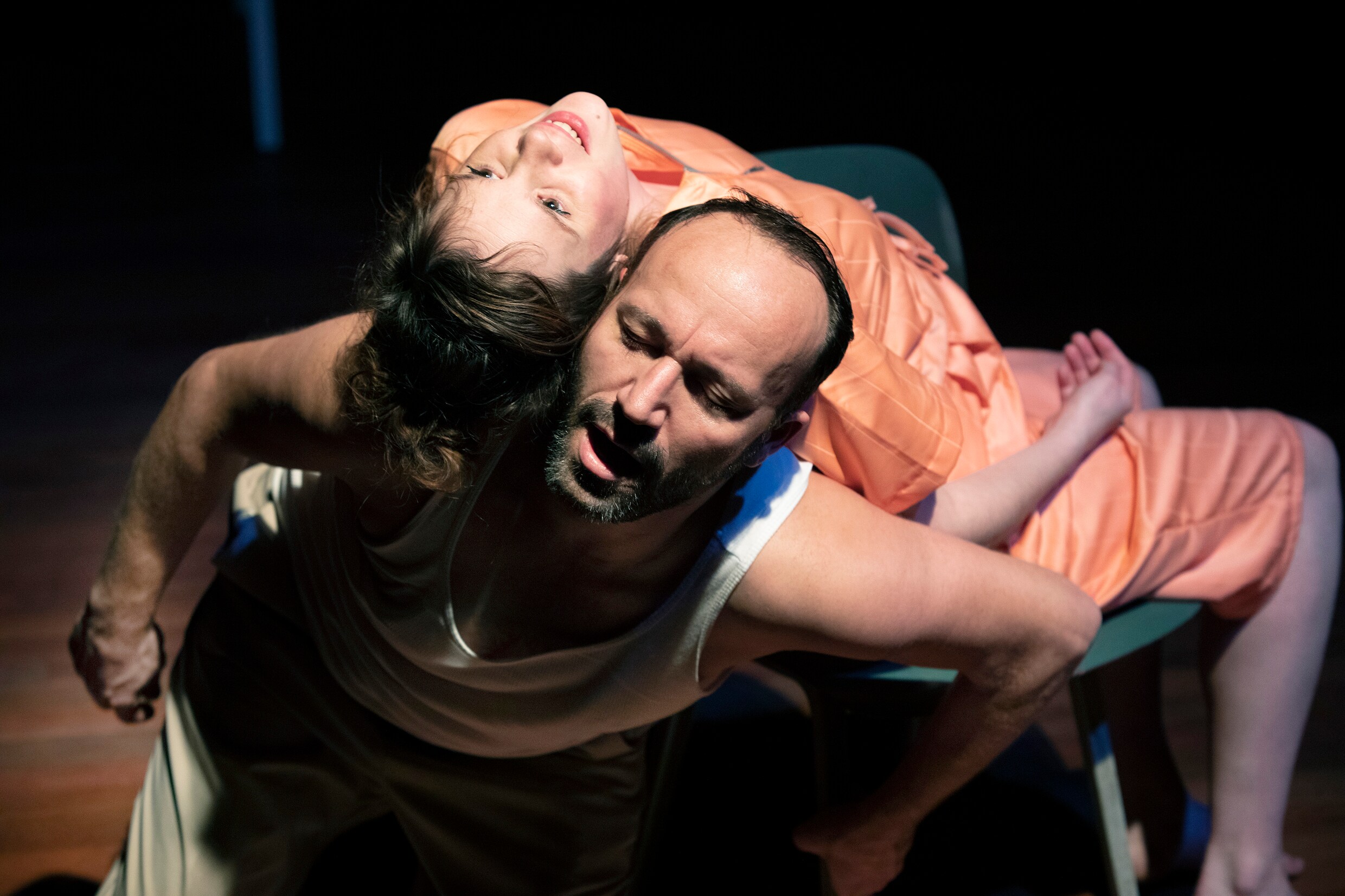 Ali-Ben Horsting en Anna Raadsveld in 'Isotopia'