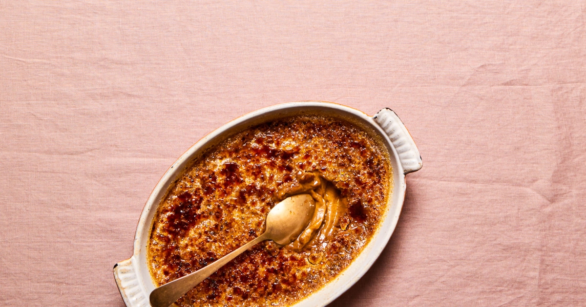 Yvette maakt van de lekkerste toetjes één dessert de esma brûlée