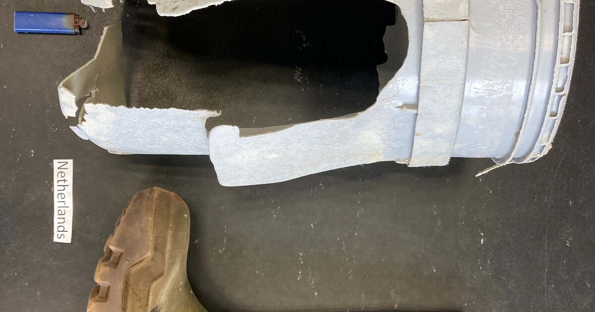 Nederlands Plastic Afval Duikt Op In Noordpoolgebied: Deksel Uit Tilburg Rubberen Laars Made In The Netherlands~b0c9e684