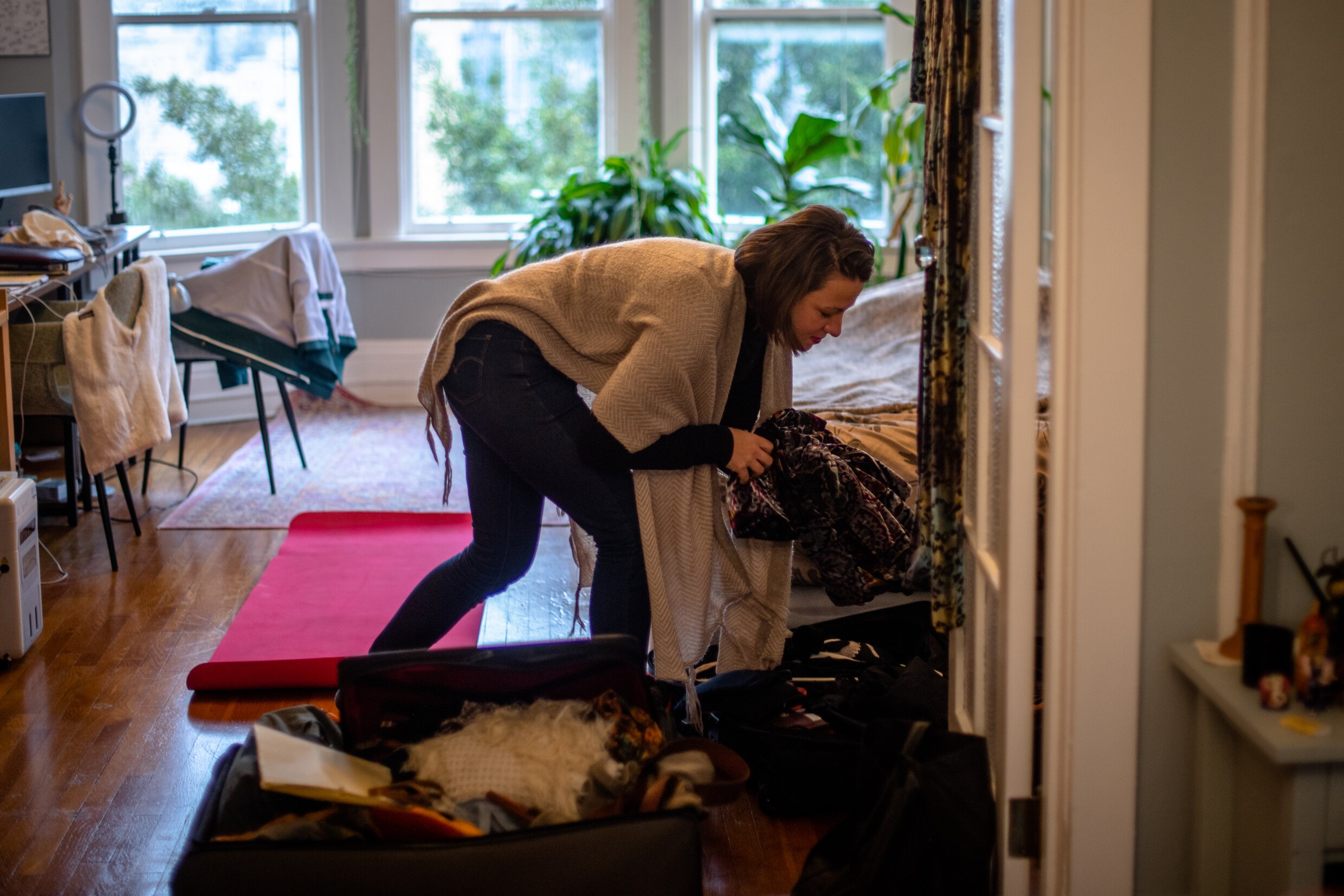Steffi Seefeld pakt de koffers waarmee ze zes jaar geleden van Duitsland naar Silicon Valley kwam. Ze gaat terug naar Europa.