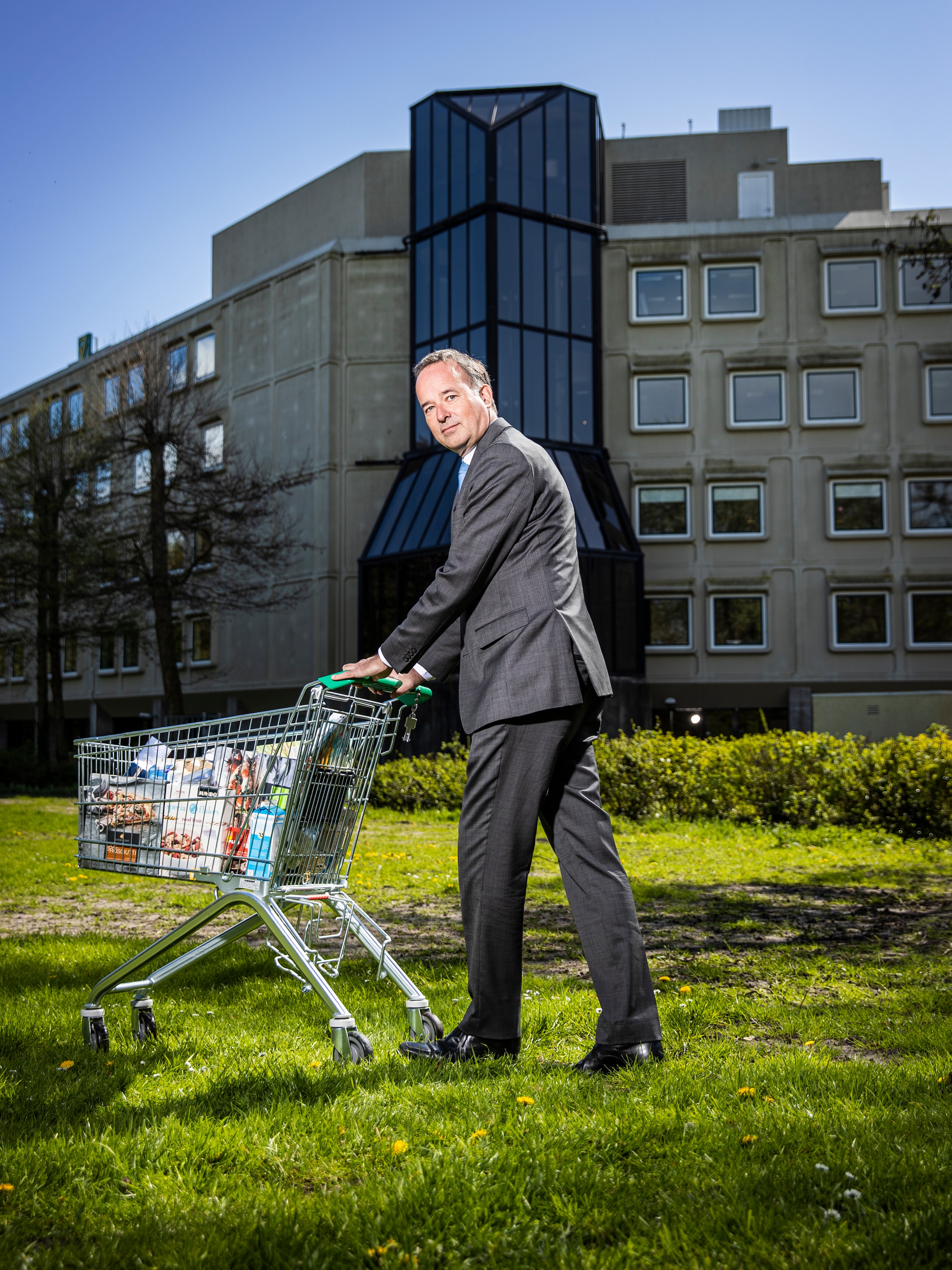 Marc Jansen, directeur van het Centraal Bureau Levensmiddelenhandel en vertegenwoordiger van de supermarkten in de onderhandelingen over het Landbouwakkoord.