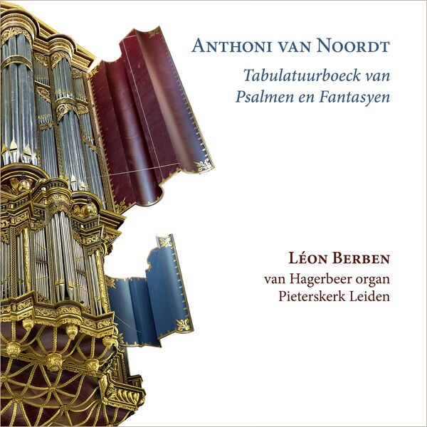 Léon Berben neemt het waardevolle tabulatuurboek van Anthoni van Noordt